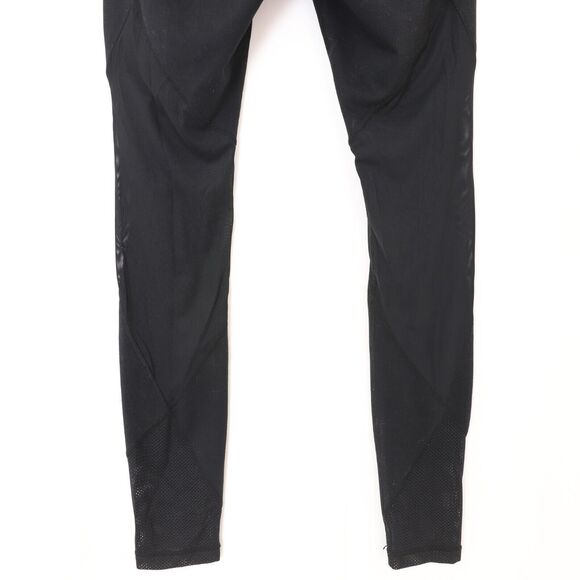 ZELLA Mesh Cutout Legging M High Rise Black Full Length Breathable Yoga EUC B7 - Picture 3 of 5